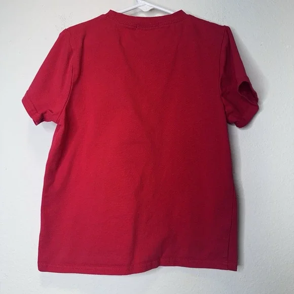 Cecil & Lou Apples School Size 6‎ T Boutique Classy Preppy Red T Shirt - Picture 3 of 3